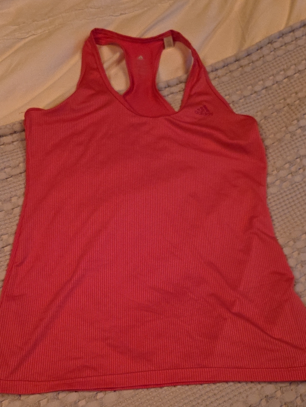 adidas Women's Coral Racerback Tank Top